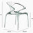 Transparent Chair | MAYA - onehappyhome