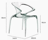 Transparent Chair | MAYA - onehappyhome