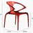 Transparent Chair | MAYA - onehappyhome