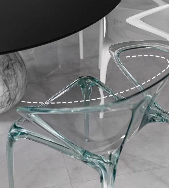 Transparent Chair | MAYA - onehappyhome