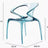 Transparent Chair | MAYA - onehappyhome
