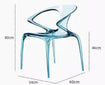Transparent Chair | MAYA - onehappyhome