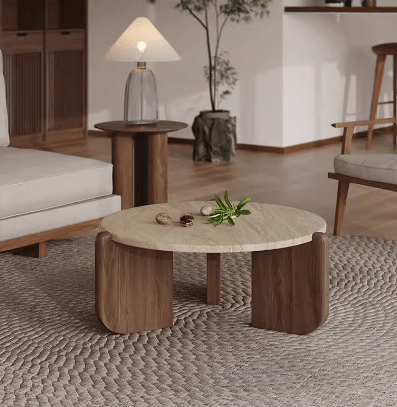 Travertine Coffee Table | ADAM - onehappyhome