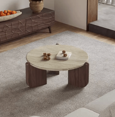 Travertine Coffee Table | ADAM - onehappyhome