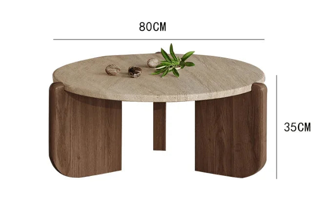 Travertine Coffee Table | ADAM - onehappyhome