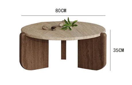 Travertine Coffee Table | ADAM - onehappyhome