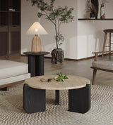 Travertine Coffee Table | ADAM - onehappyhome