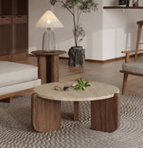 Travertine Coffee Table | ADAM - onehappyhome