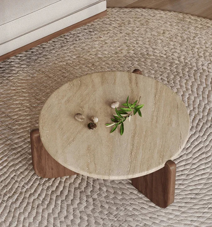 Travertine Coffee Table | ADAM - onehappyhome