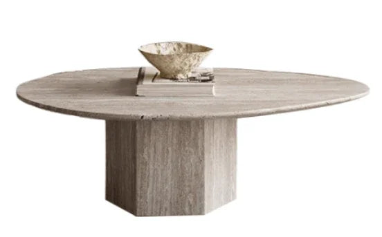 Travertine Coffee Table | SILAS - onehappyhome