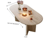 Travertine Dining Table | GAGAN - onehappyhome