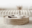 Travertine or Sintered Stone Coffee Table | AGNI - onehappyhome