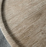 Travertine or Sintered Stone Coffee Table | AGNI - onehappyhome