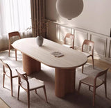 travertine dining table