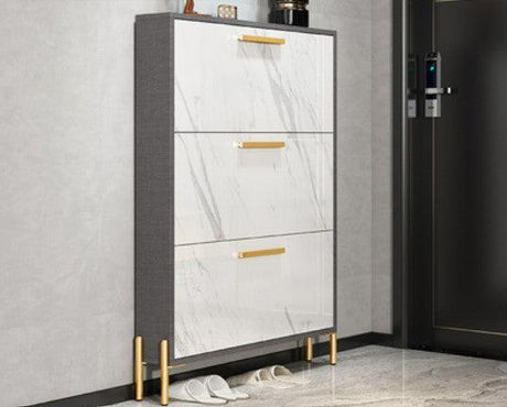 Ultra Slim Shoe Cabinet | LIVIA - onehappyhome