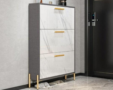 Ultra Slim Shoe Cabinet | LIVIA - onehappyhome