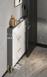 Ultra Slim Shoe Cabinet | LIVIA - onehappyhome