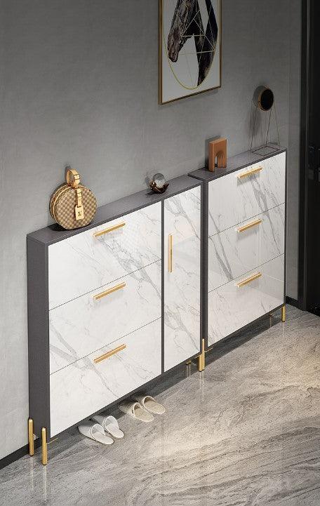 Ultra Slim Shoe Cabinet | LIVIA - onehappyhome