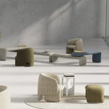 Upholstered Lounge Bench Set | SAMIR - onehappyhome