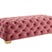 Velvet Tufted Ottoman Bench | ELISE - onehappyhome