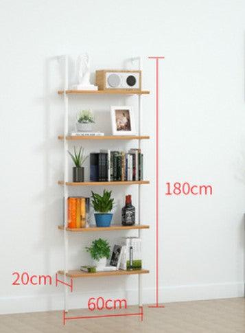 Wall Mount Industrial Solid Wood Display Shelf | MATEO - onehappyhome