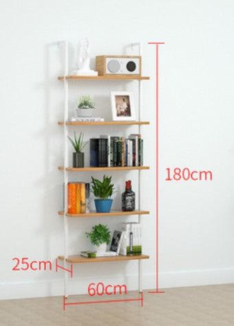 Wall Mount Industrial Solid Wood Display Shelf | MATEO - onehappyhome