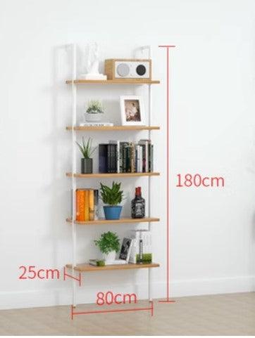 Wall Mount Industrial Solid Wood Display Shelf | MATEO - onehappyhome