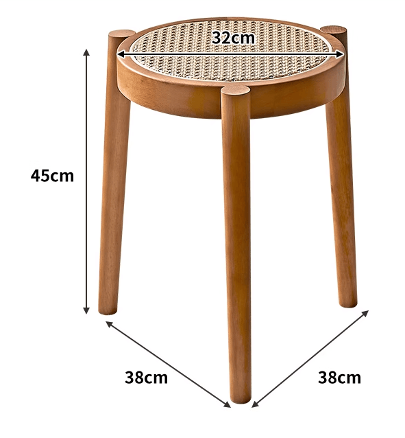 Wood Stool | UMA - onehappyhome