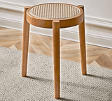 Cherry round stool