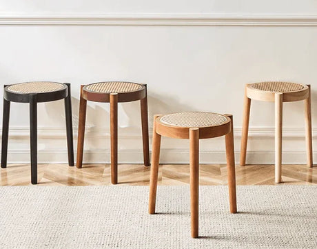 Wood Stool | UMA - onehappyhome