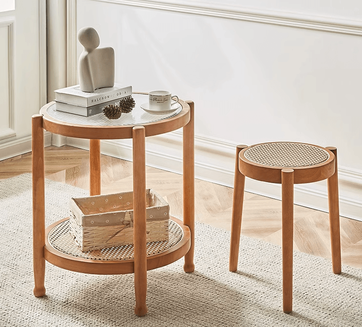 Wood Stool | UMA - onehappyhome